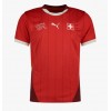 Herren Fußballbekleidung Schweiz Heimtrikot EM 2024 Kurzarm